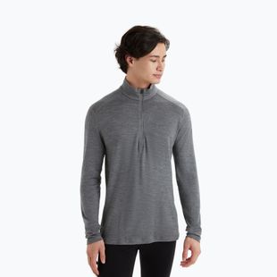 Bluză termoactivă pentru bărbați icebreaker 260 Tech LS Half Zip gritstone heather