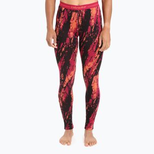 Pantaloni termici pentru femei Icebreaker 250 Vertex Sedimentary 650 roșu IB0A56ID6741