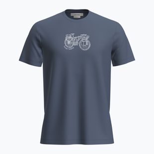 Tricou de trekking pentru bărbați icebreaker Merino 150 Tech Lite SS Tee Adventure Ride dawn
