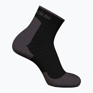 Șosete de trekking pentru bărbați Icebreaker Merino Hike+ Light Mini black/obsidian