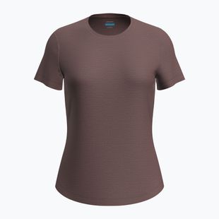 Tricou de trekking pentru femei icebreaker Merino 125 Cool-Lite Sphere III SS Tee carob heather