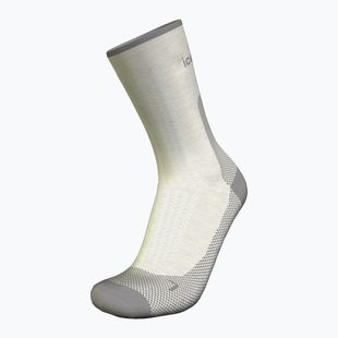 Șosete de trekking pentru femei icebreaker Merino Hike+ Ultralight Crew ecru hthr/alloy