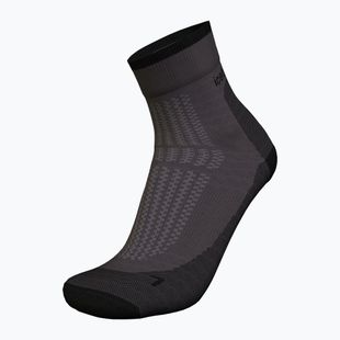 Șosete de trekking pentru femei icebreaker Merino Hike+ Ultralight Quarter obsidian/black