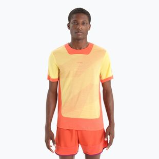 Tricou termic Icebreaker Zoneknit Geodetic galben pentru bărbați IB0A56PZ7861