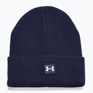 Căciulă de iarnă Under Armour Halftime Cuff midnight navy/white