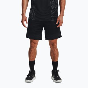 Pantaloni scurți de baschet pentru bărbați Under Armour Heatwave Hoops negru 1378596
