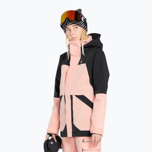 Geacă de snowboard pentru femei Volcom Shelter 3D Stretch coral haze