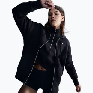 Bluză pentru femei Nike Sportswear Phoenix Fleece black/sail