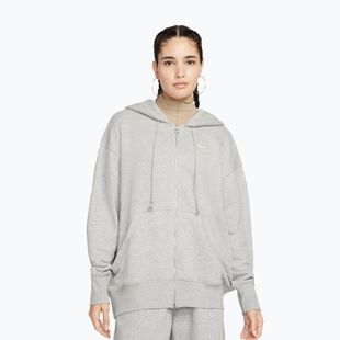 Bluză pentru femei  Nike Sportswear Phoenix Fleece dark grey heather/sail
