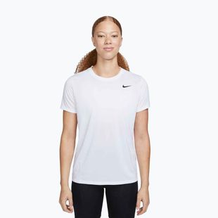 Tricou de antrenament pentru femei Nike Dri-Fit white/black