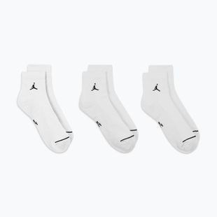 Șosete Nike Jordan Everyday Ankle 3 perechi white/black