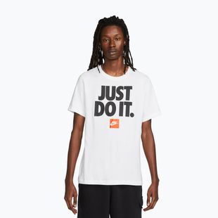 Tricou pentru bărbați Nike Sportswear white/black