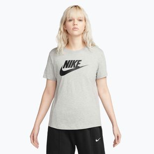 Tricou pentru femei Nike Sportswear Club Essentials Logo dark grey heather/black