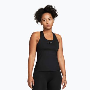 Tricou pentru femei Nike Swoosh Medium Support Bra black/black/white