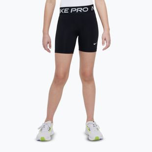 Pantaloni scurți pentru copii Nike Pro Dri-Fit 5" carbon black/white