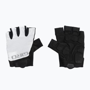 Mănuși de ciclism pentru bărbați  Giro Bravo Gel II white