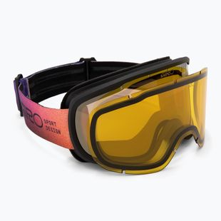 Ochelari de schi Giro Roam purple faded/amber gold/yellow