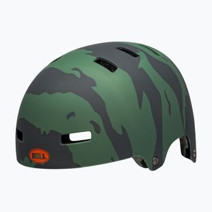 Cască pentru copii Bell Span ravine matte green/orange