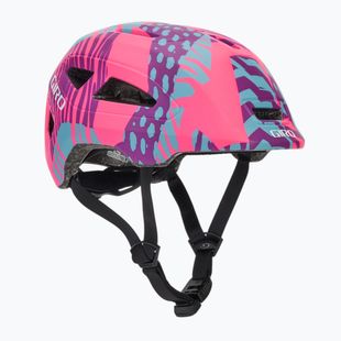 Cască de ciclism pentru copii Giro Scamp II Jr matte pink animal