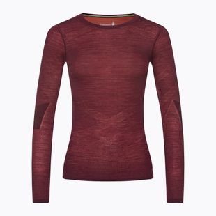 Bluză termică pentru femei Smartwool Intraknit Merino 200 Crew black cherry