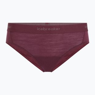 Chiloți termoactivi pentru femei Icebreaker Merino 125 Cool-Lite Sprite Hipster dark berry