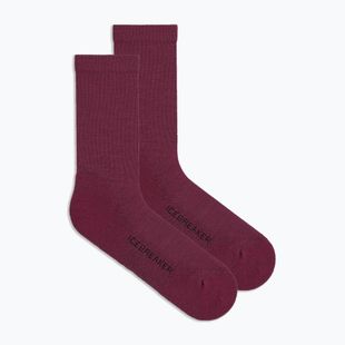 Șosete pentru femei Icebreaker Merino Lifestyle Light Crew dark berry