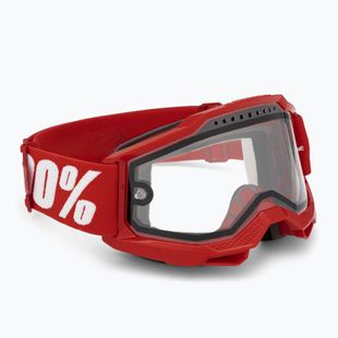 Ochelari de bicicletă  100% Accuri 2 Enduro MTB neon/red/clear