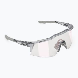Ochelari de soare 100% Speedcraft SL polished translucent grey/rose gold mirr photochr