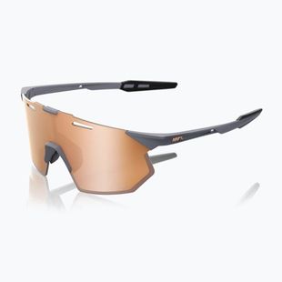 Ochelari de soare 100% Hypercraft SQ soft tact grey/hiper copper mirror