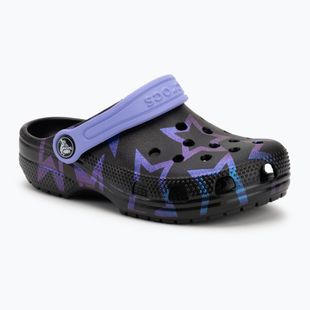 Papuci pentru copii Crocs Classic Disco Dance Party Clog Kids stars/black