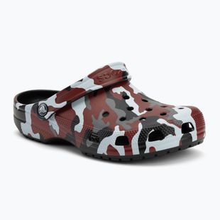 Papuci Crocs Classic Printed Camo Clog black/pepper