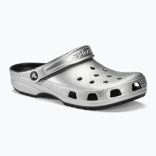 Papuci Crocs Classic silver/metallic