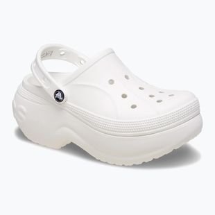 Șlapi pentru femei Crocs Bella white