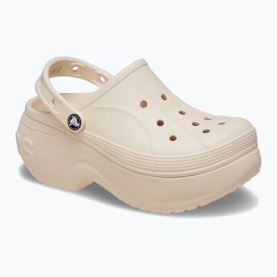 Șlapi pentru femei Crocs Bella Winter White