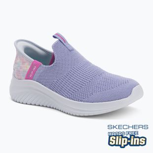 Încălțăminte pentru copii SKECHERS Slip-Ins Ultra Flex 3.0 lavender/multi