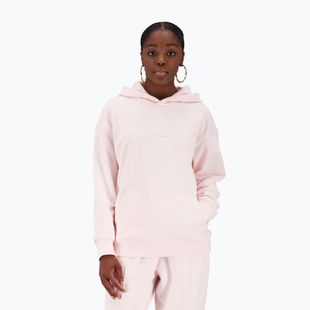 Hanorac de antrenament pentru femei New Balance Athletics Nature State Nature State French Terry Hoodie maroon NBWT23554