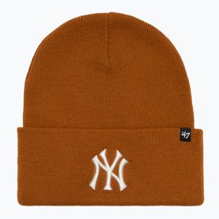 Căciulă de iarnă 47 Brand MLB New York Yankees Haymaker burnt orange