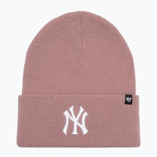 Căciulă de iarnă 47 Brand MLB New York Yankees Haymaker mauve