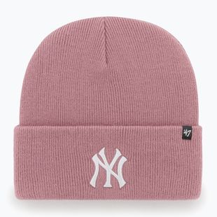 Căciulă de iarnă 47 Brand MLB New York Yankees Haymaker mauve
