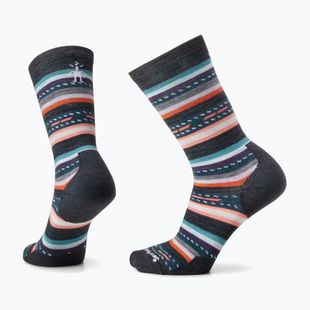 Șosete de trekking Smartwool Everyday Margarita Crew charcoal