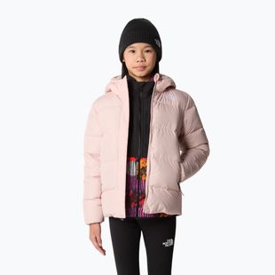 Jachetă pentru copii The North Face North Down Fleece Parka roz mușchi roz