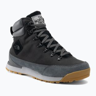 Cizme de drumeție pentru bărbați The North Face Back To Berkeley IV Leather WP negru/gri de asfalt