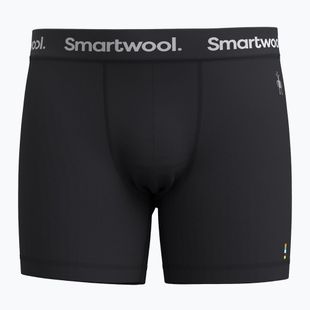 Boxeri termoactivi pentru bărbați Smartwool Everyday Merino Boxer Brief Boxed black