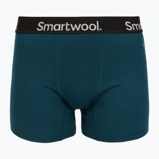 Boxeri termoactivi pentru bărbați Smartwool Merino Boxer Brief Boxed twilight blue