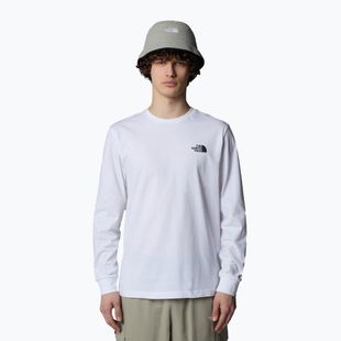 Longsleeve pentru bărbați The North Face Box Nse Tee tnf white