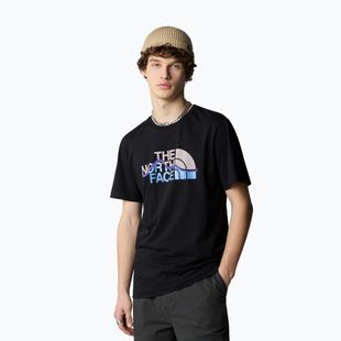 Tricou pentru bărbați The North Face Mountain Line Tee tnf black