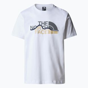 Tricou pentru bărbați The North Face Mountain Line white