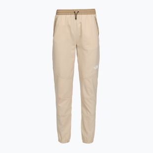 Pantaloni de trekking pentru femei The North Face Ma Wind Track granite sand/kelp tan