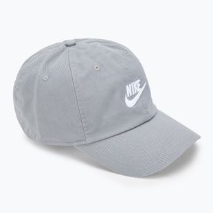 Șapcă Nike Club Unstructured Futura Wash particle grey/white
