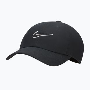 Șapcă Nike Club Unstructured Swoosh black/black